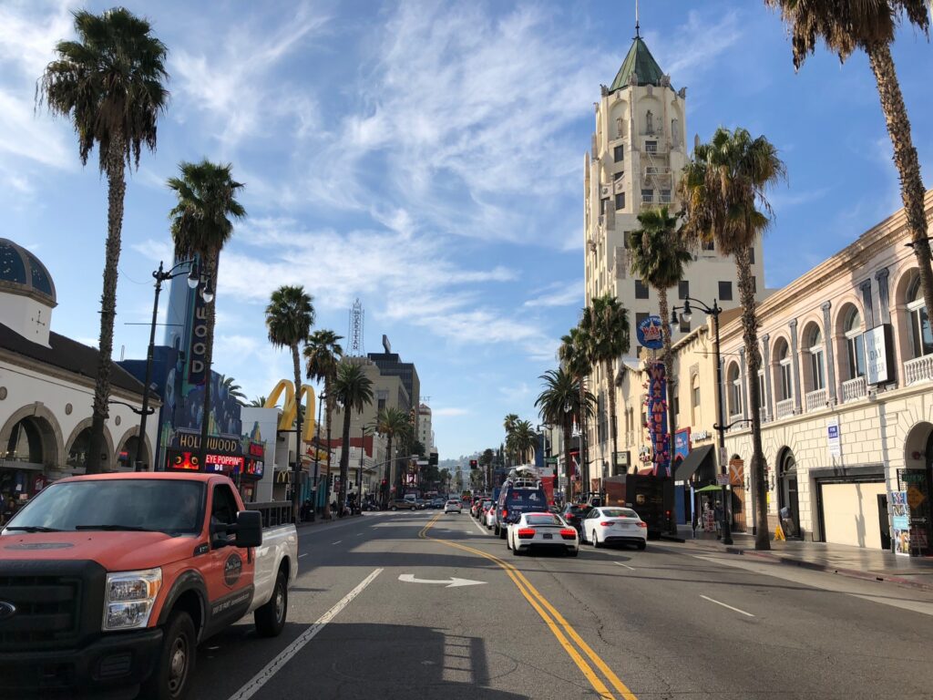 ロサンゼルスの街並み