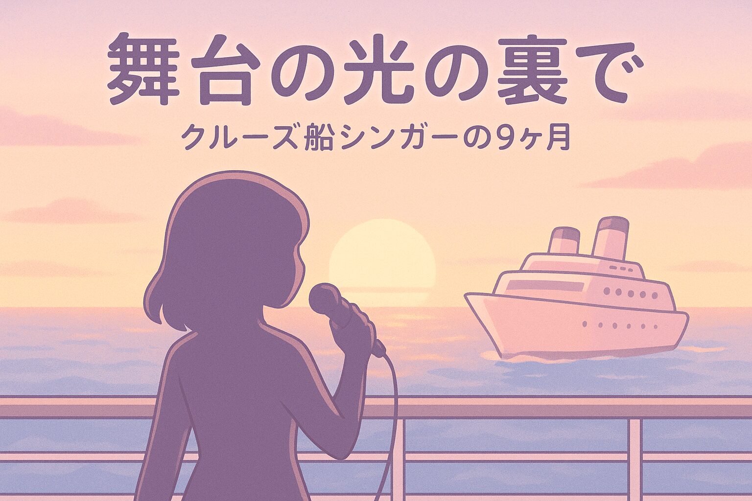 舞台の光の裏で〜クルーズ船シンガーの9ヶ月〜