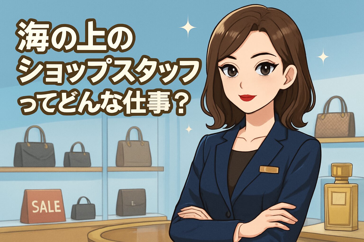 海の上のショップスタッフってどんな仕事？